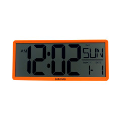 Digitálne hodiny Karlsson Table Clock Retro LCD KA6020OR, 36cm